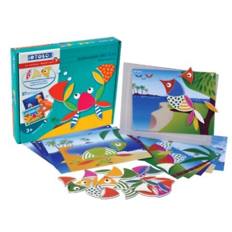 4ITBANI Andreu Toys Магнитна игра с животни - Image 1