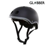Детска каска за колело, черна, Globber