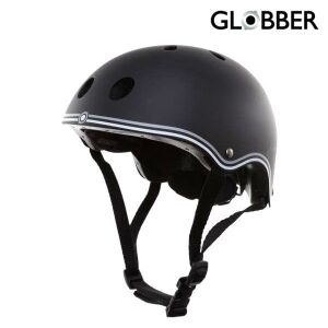 Детска каска за колело, черна, Globber