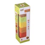 Lelin Toys Цветна дженга със зарче - Image 2