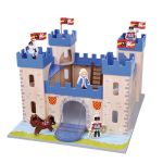 Дървен рицарски замък Lelin Toys