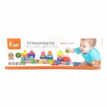 Дървено влакче с цветни блокчета - Viga Toys - Image 4