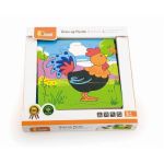 Дървен пъзел От яйце до петел - Viga Toys