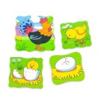 Дървен пъзел От яйце до петел - Viga Toys - Image 2