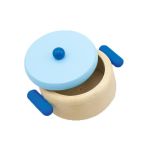 Дървен комплект за готвене, син - Viga Toys - Image 3