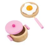 Дървен комплект за готвене, розов - Viga Toys - Image 2