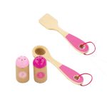 Дървен комплект за готвене, розов - Viga Toys - Image 3