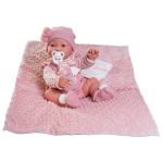 Antonio Juan Кукла бебе Миа с памперс и одеяло 1