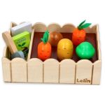 Lelin Toys Дървени зеленчуци, Градина