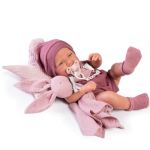 Antonio Juan Кукла бебе Мия с биберон и зайче 5