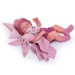 Antonio Juan Кукла бебе Мия с биберон и зайче