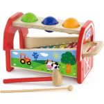 Дървена игра с чукче и ксилофон - Viga Toys