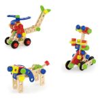 Дървен конструктор с болтове и гайки - Viga Toys - Image 2