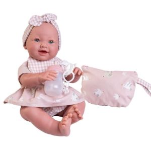 50393 Antonio Juan Кукла бебе Миа с биберон и памперс