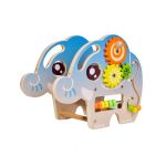 Classic World Дървена играчка с активности, Слонче