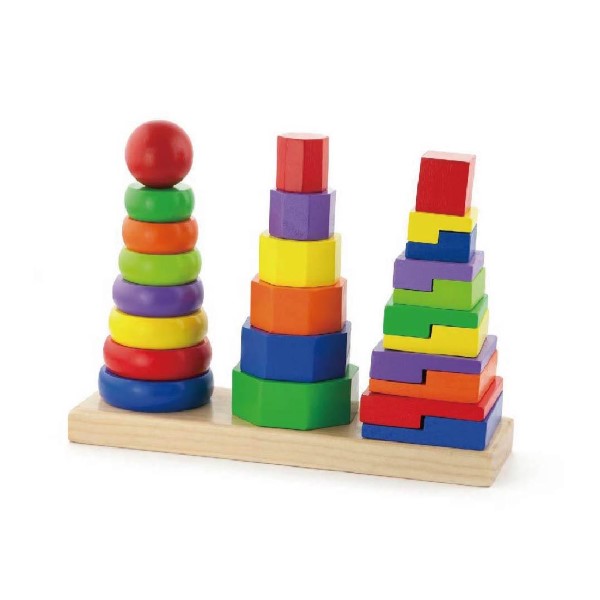 50567 Игра с геометрични фигури - Viga Toys