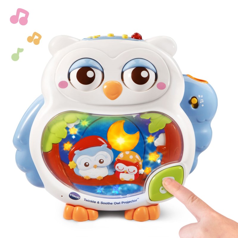 506503-2-muzikalna-igrachka-s-projektor-sova-vtech VTech Музикална играчка с прожектор, Сова - Image 1