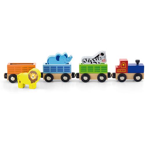50822 Дървено влакче Сафари - Viga Toys