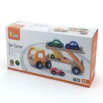 Дървен автовоз с колички - Viga Toys - Image 3