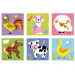 Дървен пъзел с кубчета Животни - Viga Toys - Image 2