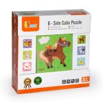 Дървен пъзел с кубчета Животни - Viga Toys - Image 3