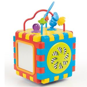 Dolu Toys Детски образователен куб, 2 в 1