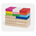 Цветни дървени блокчета, 250 части - Viga Toys - Image 5