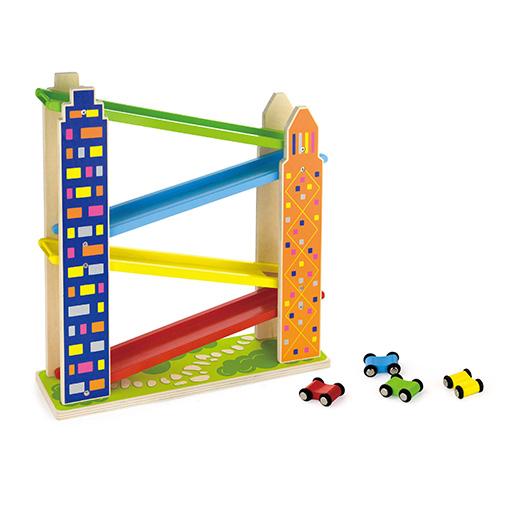 pista-s-kolichki-rolban-viga-toys Писта с колички Ролбан - Viga Toys
