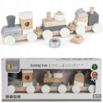 Дървено влакче с блокчета - Viga Toys