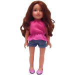 Micki Кукла Белла с дълга коса, 46 см