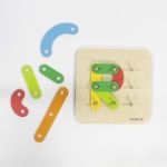 Образователна игра с форми, цифри, букви и цветове - Goula - Image 5