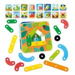 Образователна игра с форми, цифри, букви и цветове - Goula - Image 2