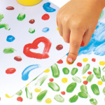 Jovi Боички за рисуване с пръсти, 5 цвята - Image 4