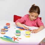 Jovi Боички за рисуване с пръсти, 5 цвята - Image 2