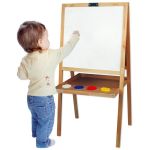 Classic World Дървена двустранна дъска за писане - Image 2