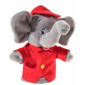 Кукла за театър Слонче с дрешки Бинджамин Блюмхен