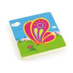 Многопластов пъзел Пеперуда - Viga Toys