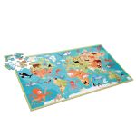 Scratch Детски пъзел за под, Животните по света - Image 5