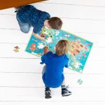 Scratch Детски пъзел за под, Животните по света - Image 4