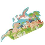 Scratch Детски двустранен пъзел с Динозаври - Image 4