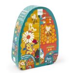 Scratch Детски двустранен пъзел Кошер с пчели