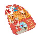 Scratch Детски двустранен пъзел Кошер с пчели - Image 6