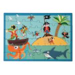 Scratch Детски пъзел с 3D фигури и пирати - Image 2