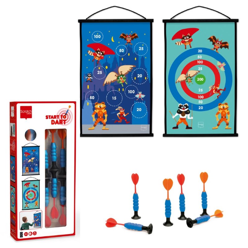 6182055-skratch-detski-darts-s-vakum-strelichki Scratch Дартс с вакуумни стрели, Супер герои