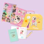 Studio Pets Плюшено куче Лабрадор с куфарче и стикери, Щастливко 23 см - Image 3