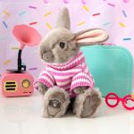 Studio Pets Плюшено зайче с пуловер Бъни, 23 см - Image 3