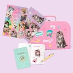 Studio Pets Плюшено британско коте Пейдж - Комплект с куфарче, 23 см - Image 3