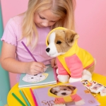 Studio Pets Плюшено куче Джак Ръсел, Джаки със суитчер, 23 см