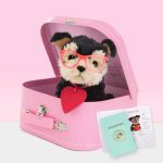 Studio Pets Плюшено куче Йоркширски териер с куфарче и паспорт, Ромео 16 см - Image 2