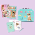 Studio Pets Плюшено коте с куфар и стикери, Рей Бен - Image 3
